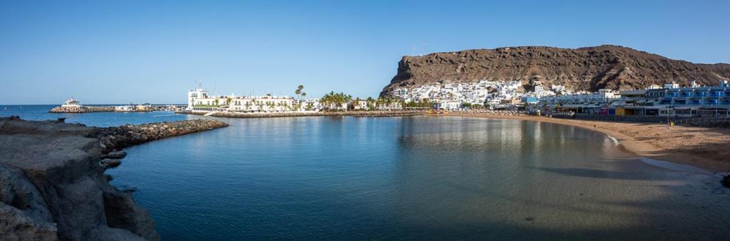 Apartamentos Las Palmeras Puerto De Mogan Bagian luar foto