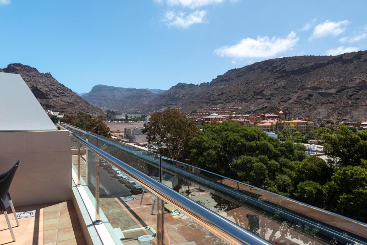 Apartamentos Las Palmeras Puerto De Mogan Bagian luar foto