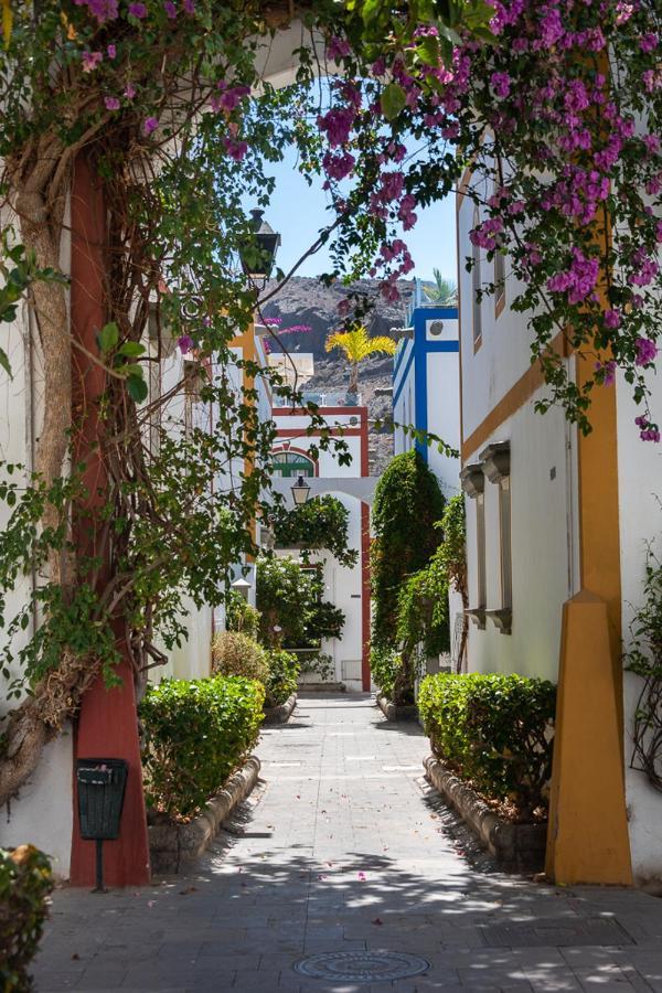 Apartamentos Las Palmeras Puerto De Mogan Bagian luar foto