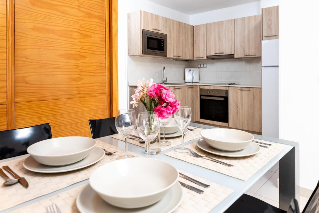 Apartamentos Las Palmeras Puerto De Mogan Bagian luar foto