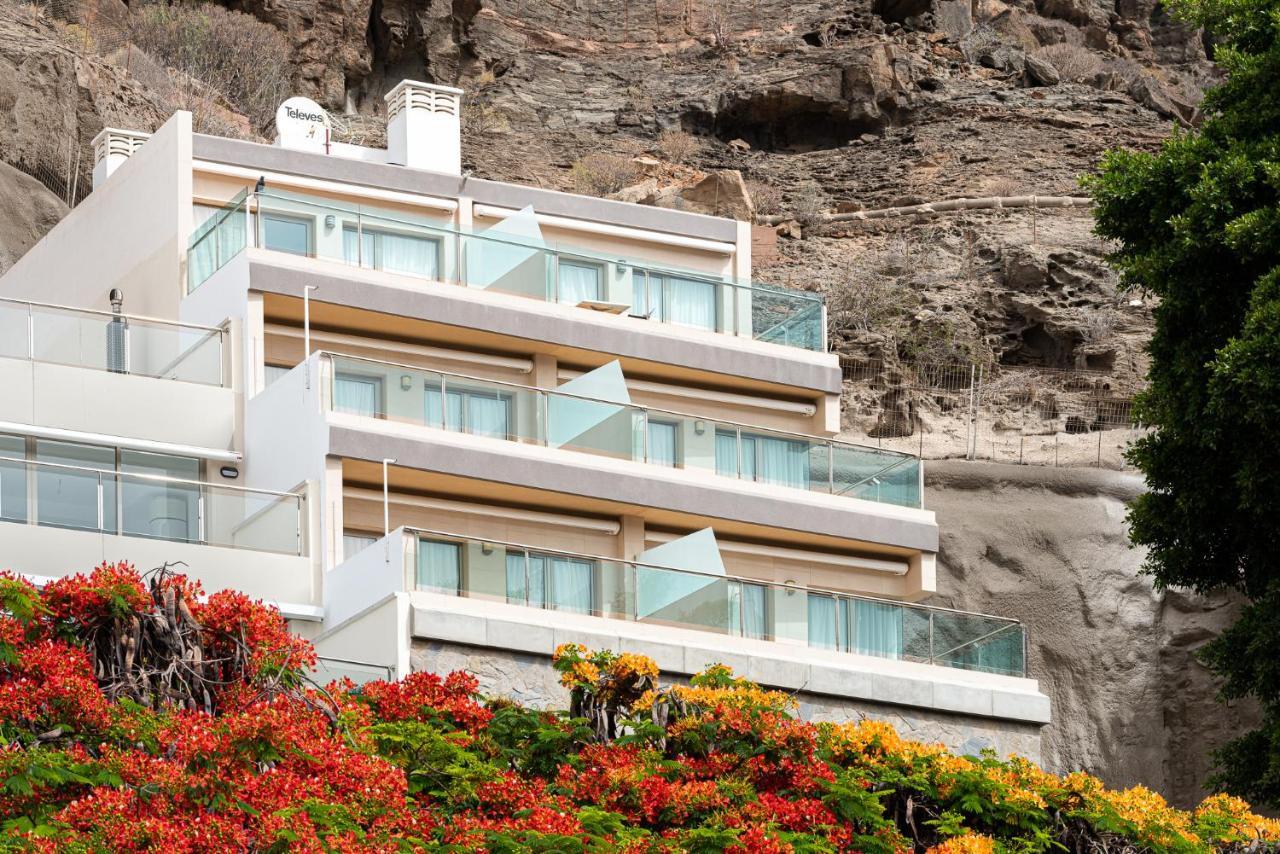 Apartamentos Las Palmeras Puerto De Mogan Bagian luar foto
